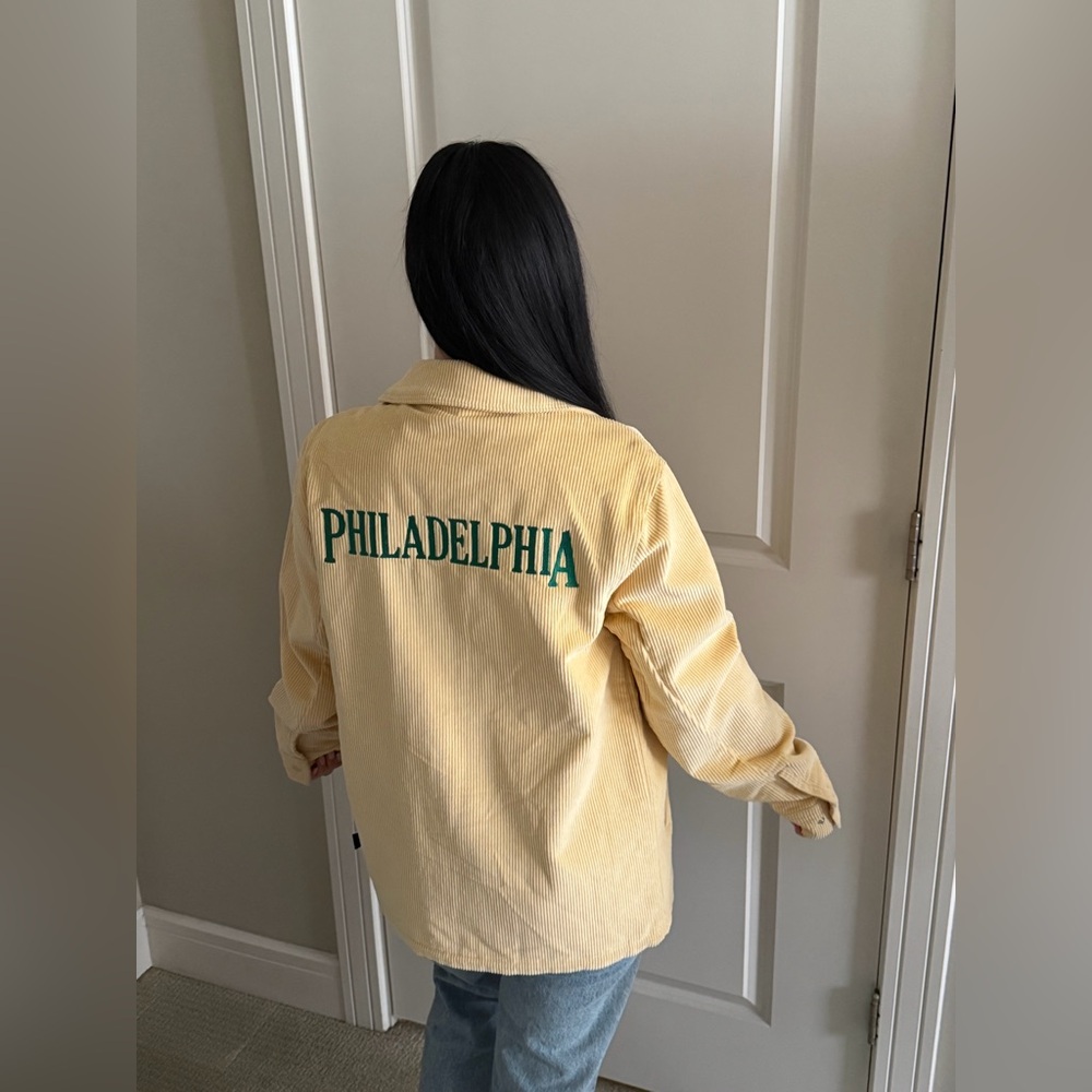 Mitchell & Ness Corduroy PHL Eagles Jacket - Picture 5 of 6